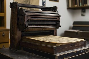 欧洲中世纪印刷厂