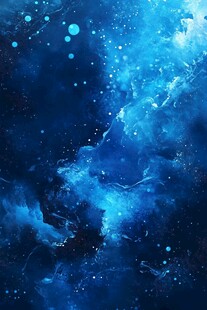 蓝色调意境梦境梦幻