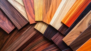 多种颜色木板木材