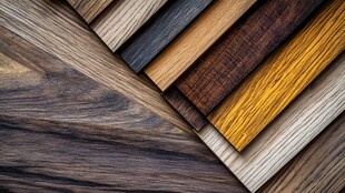 多种颜色木板木材