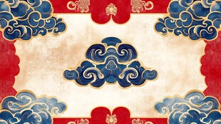 皇家贵气宫廷云纹装饰