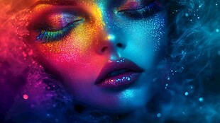 绚丽美体美颜彩妆美妆