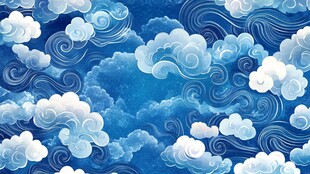 云纹插画