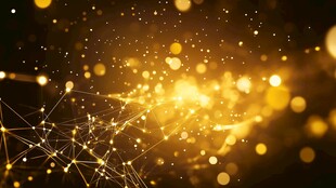 金色无限科技背景