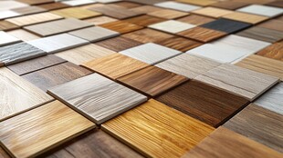 多种颜色木板木材