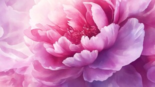 梦幻牡丹花