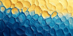 肌理彩色流体背景墙