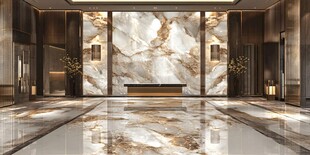 大场景大理石装修