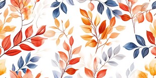 北欧树叶背景墙