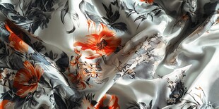 丝巾面料唯美背景