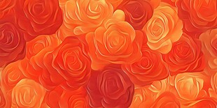 3d立体玫瑰花藤背景