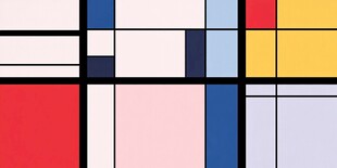 极简唯美杂拼色块