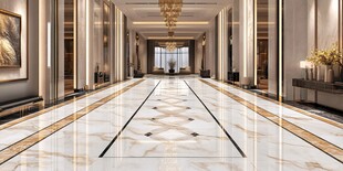 酒店大厅地面拼花