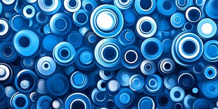 3d立体圈圈背景