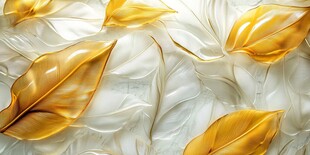 飘逸金线背景墙