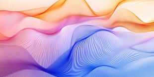 炫彩背景流体线条