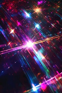 酷炫浪漫炫光色彩