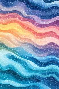 海洋流体画宇宙