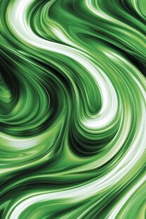 绿色渐变扭曲的