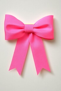 粉色蝴蝶结