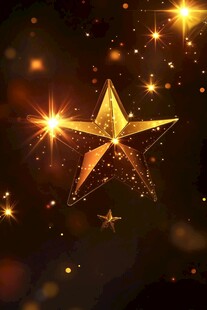 绚丽背景唯美星光