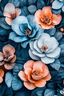 3d立体花壁纸