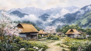 唯美农村场景