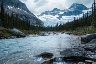 意境山河美景