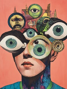 表现主义眼睛画