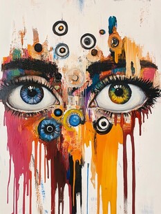表现主义眼睛画
