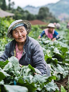 菜苔采摘