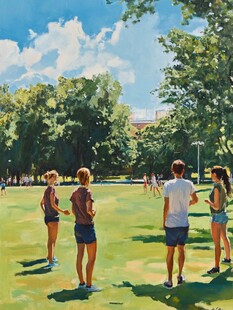 斯坦福大学水彩