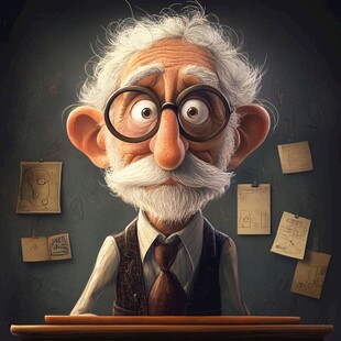 卡通写实漫画人物