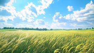 超宽幅田园景色