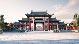 门楼建模