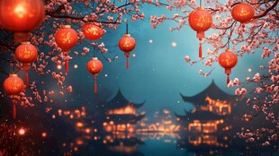 港澳台元旦背景