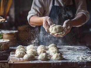 生煎包店