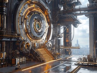 震撼制造业科技感