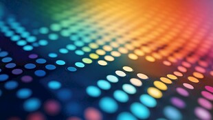 绚丽点点重叠背景