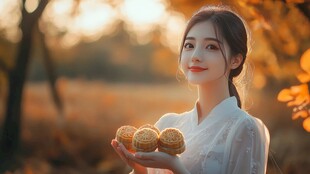月饼女孩
