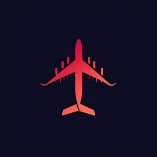 飞行模型logo设计