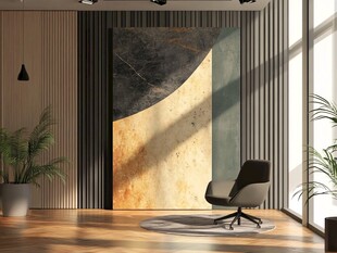 轻奢几何装饰背景墙