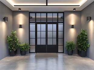 简约门厅