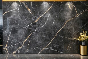 黑金高档大理石背景墙