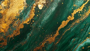 流体大理石金色素材
