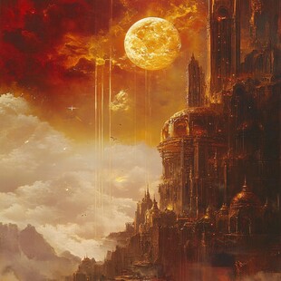 神话风格背景图