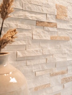 石砖立体墙创意墙面