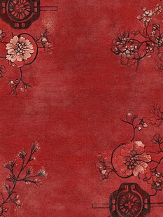 古风红墙壁纸