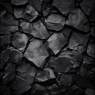 岩石黑白图片素材