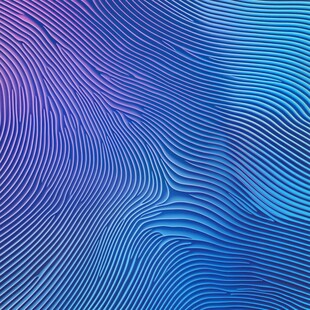 炫彩波浪蓝色渐变纹理